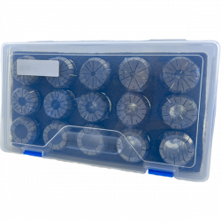 ER32-11 шт Набор цанг (4,5,6,8,10,12,13,15,16,18,20 мм)