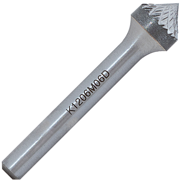 Борфреза коническая 90° K 06х03 M06 двойная насечка