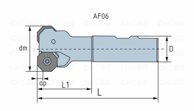 AF06.06W25.032.03 Фреза концевая
