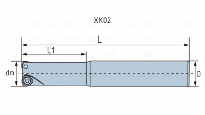 XK02.06Z32.032.03.M Фреза концевая