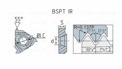 16IR14BSPT-HS5125 Пластина резьбовая