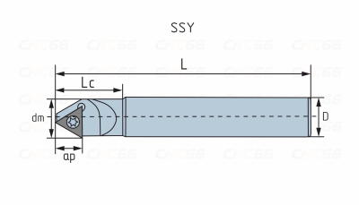 SSY-C12-12-110-1T 30° Фреза фасочная со сменными пластинами MZG