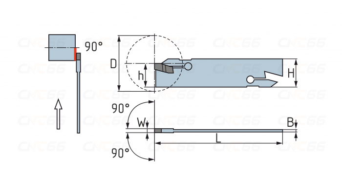 SPB626-S Лезвие отрезное