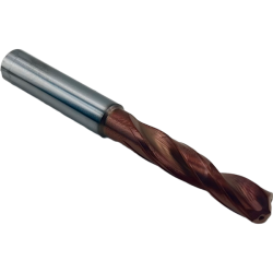 BD03CA0810-HF35 Сверло твердосплавное по металлу 8,1 мм с каналами для подвода СОЖ (3xD)