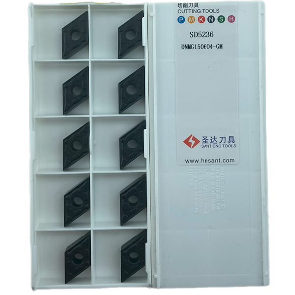 DNMG150604-GM-SD5236 Пластина токарная для стали, получистовая обработка SANT