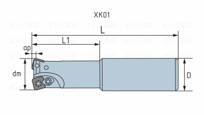 XK01.09Z32.032.03 Фреза концевая