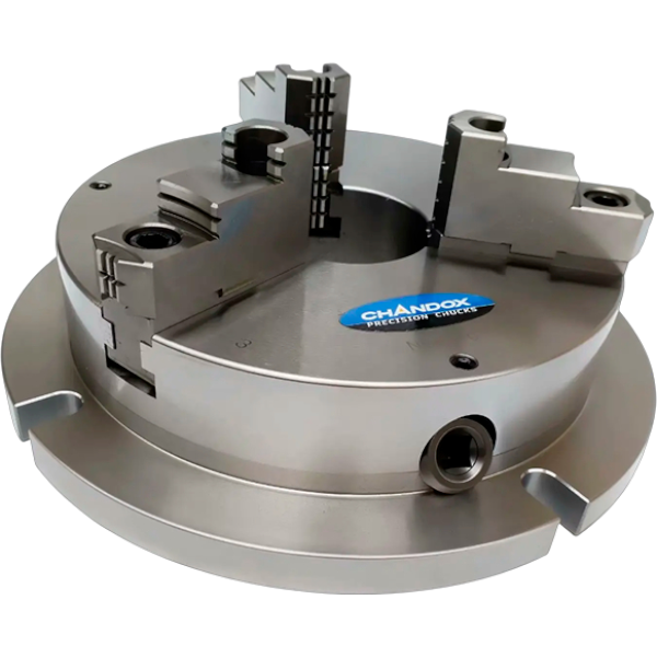 Патрон трехкулачковый самоцентрирующийся для фрезерных ОЦ с ЧПУ VNBK-12