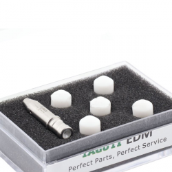 EDM-DZJ-303043 Направляющий одноосный ролик в сборе, диаметр 30 мм, посадочный диаметр 30 мм, длина 43 мм