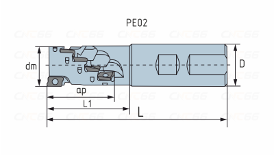 PE02.11W32.032.02 Фреза концевая