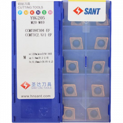 CCMT09T304-EF-YBG205 Пластина токарная CCMT09T304-EF-YBG205 Пластина токарная