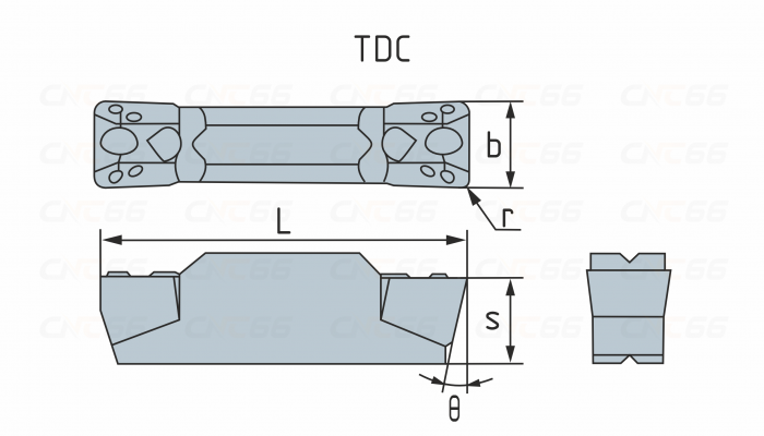 TDC5-HS7225 Пластина токарная