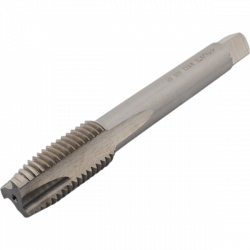 Метчик М16*2 со спиральной подточкой для сквозных отверстий, DIN376, без покрытия