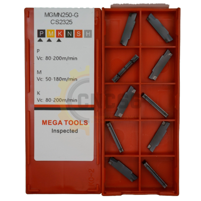 MGMN250-G-CS2325 Пластина отрезная, канавочная для стали и нержавеющей стали MEGA