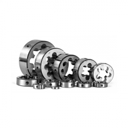 Плашка круглая для метрической резьбы M8x1,25 - h6 правая ISO2568 HSS (4241)