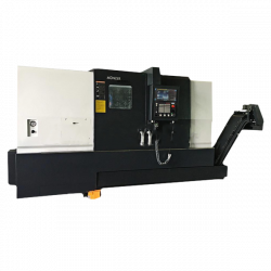 Горизонтальный токарный станок с ЧПУ TZ-260EMY с наклонной станиной