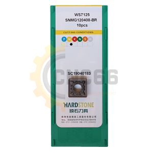 SNMG120408-BR-WS7125 Пластина токарная для нержавеющей стали, черновая обработка