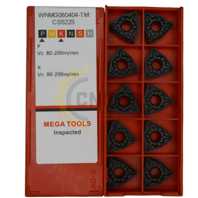 WNMG080404-TM-CS5225 Пластина токарная для стали MEGA