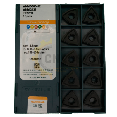 WNMG080412-HR6115 Пластина токарная для чугуна, черновая обработка