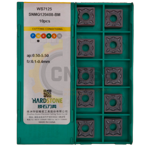 CNMG120408-BM-WS7125 Пластина токарная для нержавеющей стали, получистовая обработка