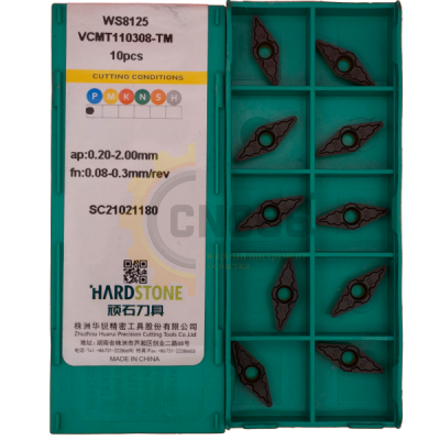 VCMT110308-TM-WS8125 Пластина токарная для стали, получистовая обработка